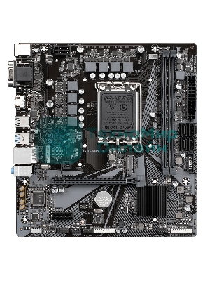 Материнская плата Gigabyte H610M H V2, LGA 1700, Intel H610, 2xDDR5, 4xSATA, 1xM.2, 1xPCIe 4.0 x16, 1xPCIe x1, 1xHDMI, 1xVGA, 1x 1Gb LAN, 2xUSB-A 3.2 Gen 1, 4xUSB-A 2.0, 3x 3.5 мм, 7.1, mATX