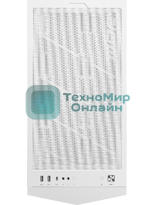 Компьютерный корпус MSI MPG GUNGNIR 300R AIRFLOW White, Midi Tower, EATX,2xUSB 3.2 Gen 1, 1xUSB 3.2 Gen2 Type-C,4x120мм PWM ARGb Fan, ARGb+PWM Control Board, Tempered Glass Window