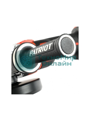 Угловая шлифовальная машина (УШМ) PATRIOT PATRIOT AG 125Li UES (Без ЗУ и АКБ) в коробке, двигатель: бесщеточный, 8000об/мин