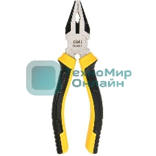 Комбинированные плоскогубцы Deli DL0001 160 мм, двухкомпонентная прорезиненная рукоять