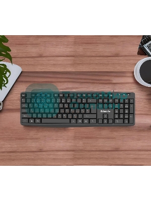 Клавиатура проводная Defender Concept HB-164, USB, черный