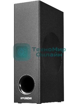 Микросистема Hyundai H-HA630 черный 150Вт FM USB BT SD/MMC/MS