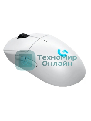Мышь беспроводная Logitech G PRO 2 LIGHTSPEED белый, 32000 dpi, радиоканал, USB, кнопки - 8
