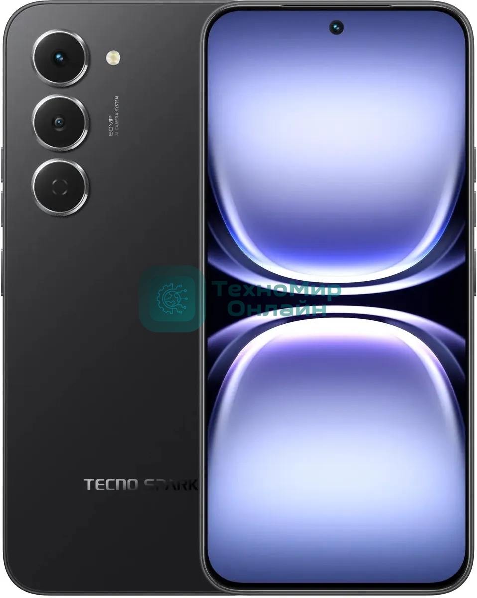 Смартфон Tecno Spark 40 Pro 8/256Gb, черный