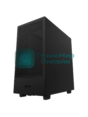 Компьютерный корпус без блока питания Case NZXT H5 Flow RGb, Midi-Tower, TG, 3x120мм RGb + 1x120мм, 1xUSB-A 3.2 + 1xUSB-C 3.2, E-ATX, ATX, mATX, mITX черный