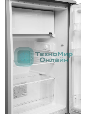 Холодильник Hyundai CO15051A серебристый однокамерный 101/14л морозилка сверху