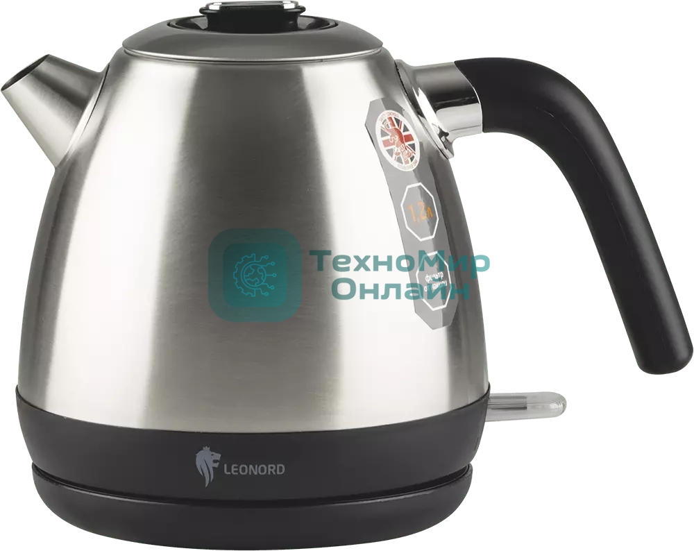 Чайник электрический Leonord LE-1504 (1,2 л) стальной