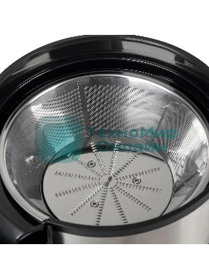 Соковыжималка Maunfeld MJE.1500S нержавеющая сталь, центробежная, 1500 Вт, 1100 мл, механическое