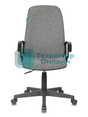 Кресло Бюрократ CH-808LT/#G 3C1 серый, ткань