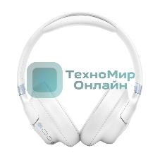 Беспроводные/проводные наушники JBL Tune 780NC белый, полноразмерные, Bluetooth + проводной, адаптивное шумоподавление