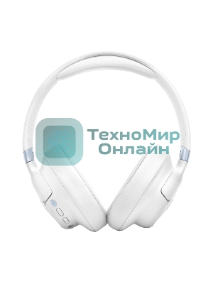 Беспроводные/проводные наушники JBL Tune 780NC белый, полноразмерные, Bluetooth + проводной, адаптивное шумоподавление