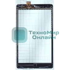 Сенсорное стекло (тачскрин) PB80JG2586-R1. черное