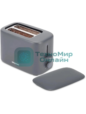 Тостер Hyundai HYT-4308 750Вт серый