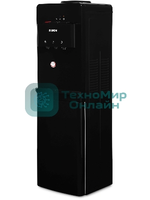 Кулер Hyundai H-WD2155E напольный, электронный, черный