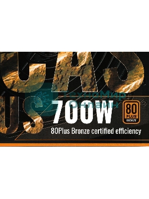 Блок питания Aerocool/Formula AC KCAS PLUS 700, 700Вт, 80 PLUS Bronze, 120мм черный (аналог Aerocool KCAS PLUS 700W)