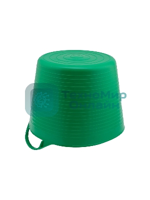 Ведро Сибртех гибкое сверхпрочное, 40 л, зеленый