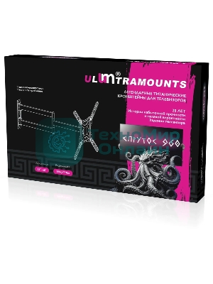 Кронштейн для телевизора Ultramounts UM960 черный 23