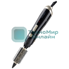 Фен-расческа Energy EN-845 черный/золотистый, 1000 Вт