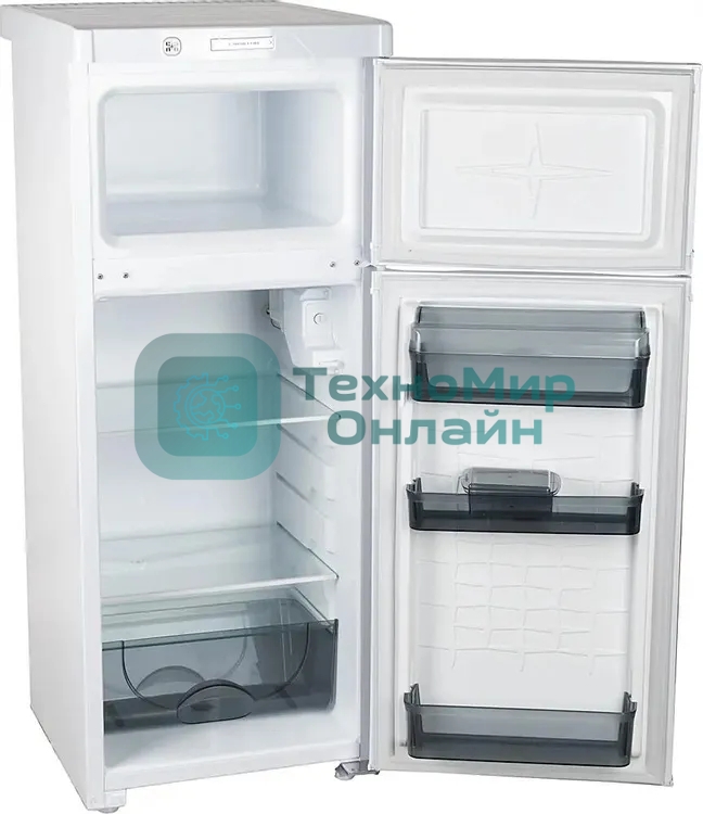 Холодильник Саратов 264 КШД-150/30 белый двухкамерный 115/30л морозилка сверху