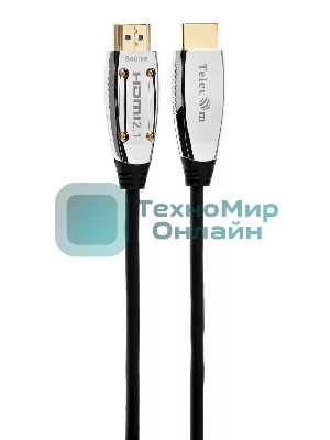 Активный оптический кабель HDMI 19M/M,ver. 2.1, 8K@60 Hz 30m Telecom TCG2120-30M