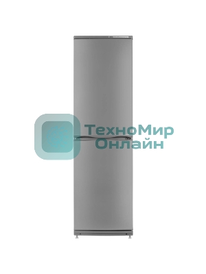 Холодильник Atlant ХМ-6025-080 серебристый двухкамерный 225/139л морозилка снизу