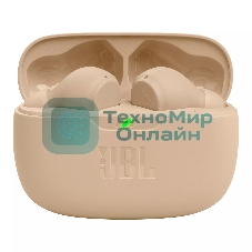 Наушники TWS JBL Wave Beam песочный, внутриканальные, Bluetooth, быстрая зарядка, до 8 ч