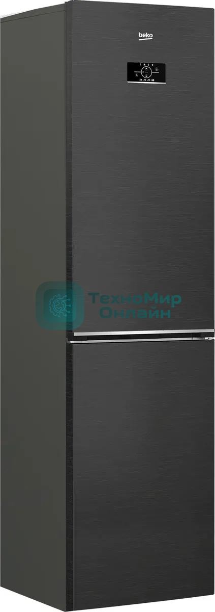 Холодильник Beko B3R0CNK332HXBR черный сапфир двухкамерный 200/100л морозилка снизу, No Frost