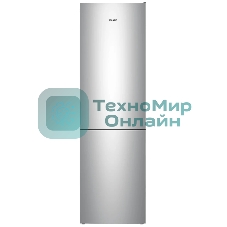 Холодильник Atlant XM-4624-181 серебристый двухкамерный 228/119л морозилка снизу
