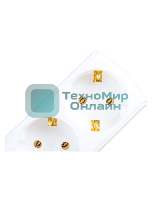 Удлинитель 3х5 м с заземл. 10А 250В У03 GENERICA 2P+PE 3х1 кв.мм IEK WYP10-10-03-05-Z-G