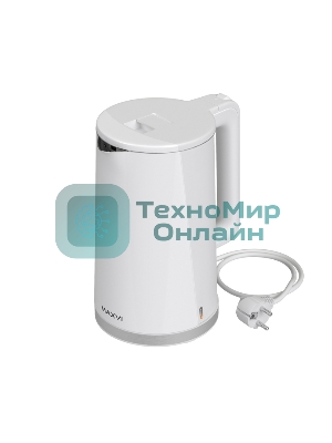 Чайник электрический Maxvi KE1761D белый