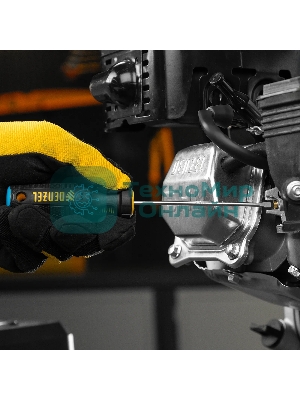 Отвертка Denzel SL3х100 мм, S2, 3к рукоятка