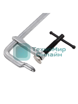 Струбцина Denzel F-образная, 100x600 мм, кованая