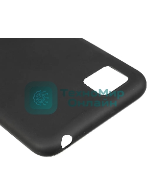 Чехол (клип-кейс) BoraSCO для Honor 9S черный (матовый) (38857)