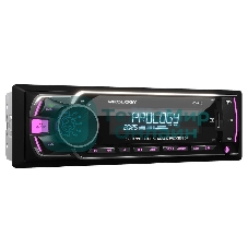 Автомагнитола Prology MG-110, 1 DIN, Bluetooth, USB Type-A, AUX, пульт ДУ