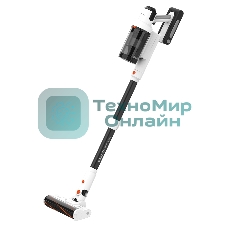 Пылесос вертикальный Garlyn MDC-1200 белый, питание от аккумулятора, 180 Вт, уборка сухая, пылесборник 0,5 л