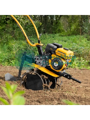 Мотоблок Denzel DPT-170S, 7 л.с., ремен.сцеп, фрез 3х4, ШОМ, передачи 2В/1Н