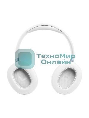 Беспроводные/проводные наушники JBL Tune 780NC белый, полноразмерные, Bluetooth + проводной, адаптивное шумоподавление