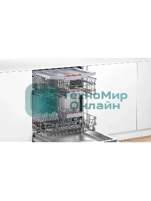 Встраиваемая посудомоечная машина Bosch SMV4HVX00E, серебристый, 59.8 см, 14 компл., 46 дБ, класс D