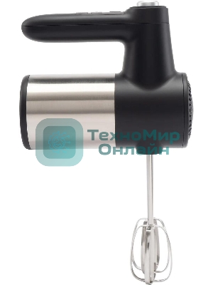 Миксер ручной Rondell RDE-1354 800 Вт, черный/серебристый