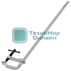 Струбцина Denzel F-образная, 100x600 мм, кованая