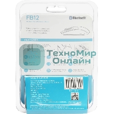 Мышь беспроводная A4Tech Fstyler FB12 белый/черный, 1200 dpi, радиоканал, Bluetooth, USB, кнопки - 3