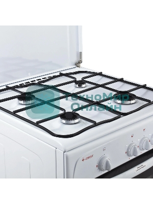 Плита газовая Gefest ПГ 1200 С7 К8 белый, конфорок 4 шт, духовка 63 л, 60 см x 85 см x 60 см