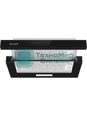 Вытяжка Weissgauff TEL 500 Black Glass