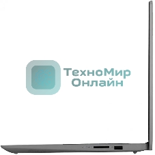 Ноутбук Lenovo IdeaPad 3 15IAU7 i3-1215U 8Gb SSD 256Gb Intel UHD Graphics 15,6 FHD IPS Cam 45Вт*ч No OS Серый 82RK013NRK