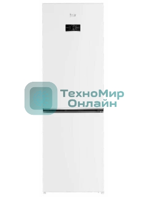 Холодильник Beko B3DRCNK362HW белый двухкамерный 220/100л морозилка снизу, No Frost
