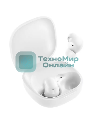 Наушники TWS Xiaomi Redmi Buds 6 Play белый, внутриканальные, Bluetooth, быстрая зарядка, до 7 ч