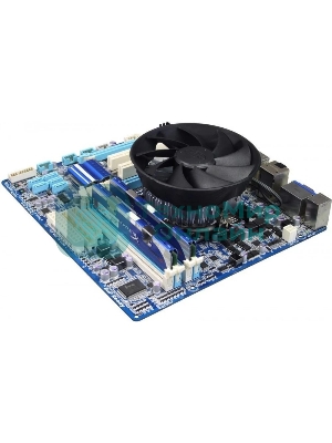 Кулер для процессора DEEPCOOL GAMMA HUNTER V2 черный/серебристый, 120 мм, алюминий, 1600 об/мин, 21 дБ, 3 pin, 95 Вт, 63.5 мм GAMMAHUNTER