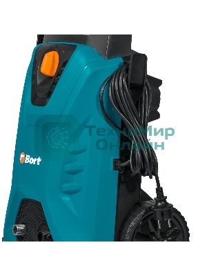 Мойка высокого давления Bort BHR-2300-PRO 93416299 2300 Вт, максимальное давление 170 бар, рабочее давление 130 бар, 8 л/мин, 7.4 кг, набор акссесуаров 10 шт