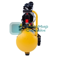 Компрессор Denzel DLS950/24 безмаслянный малошумный 950 Вт, 165 л/мин,ресивер 24 л