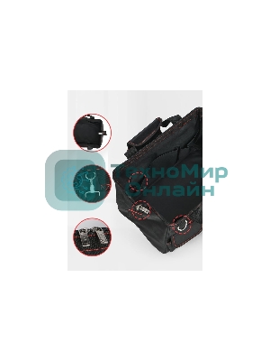 Сумка для инструментов Deli DL430902 Black Edition